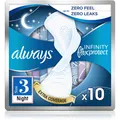 Produktbild: Always Infinity Night Size 3 Binden für die Nacht 10 St.