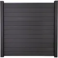 Produktbild: GroJa Solid Stecksystem 180 cm x 180 cm x 1,9 cm Anthrazitgrau