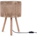 Produktbild: Tischlampe Schreibtischlampe Nachttisch Lampe Leselampe Lampenschirm Boho E27 Natur, Typ 4 - Paco Home