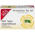 Produktbild: H&S Spitzwegerichkraut Filterbeutel 20X1.5 g