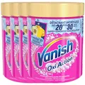 Produktbild: Vanish Oxi Action Fleckenentferner, wirksam ab 20 °C, 4 Packungen à 940 g