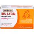 Produktbild: IBU LYSIN ratiopharm 400 mg mit Ibuprofen 50 St