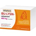 Produktbild: IBU-LYSIN ratiopharm 400 mg Filmtabletten 50 St