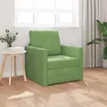 Produktbild: Fußsofa-bett Mit Kissen Hellgrün 74 X 77 X 81 Cm Samt Vidaxl