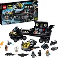 Produktbild: LEGO 76160 Super Heroes DC Batman Mobile Batbasis, Truck Spielzeug mit Batjet, Batquad, Motorrad und Wasserflitzer - Schwarz