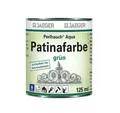 Produktbild: Jaegerlacke Metallglanzfarbe Perlhauch Aqua Patinafarbe 935 grün 125 ml, für Kunstschmiedearbeiten, wasserverdünnbar, leicht zu verarbeiten, schnell trocknend