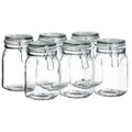 Produktbild: Mäser 113965 Gothika Einmachglas, Einweckglas, 1,05l, mit Bügelverschluss, klar (6 Stück)