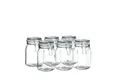 Produktbild: Mäser 925340 Gothika, Einmachgläser 1 l, 6er Set, made in Germany, Vorratsgläser mit Deckel und Drahtbügel zum luftdichten Aufbewahren, Einkochen und Einlegen, Glas, transparent