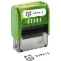Produktbild: trodat Textstempel, individualisierbar DeineDingeStempel 8911 selbstfärbend schwarz ohne Logo, 1 St.