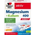 Produktbild: Doppelherz Magnesium+Kalium Direct Portionsbeutel 20 St