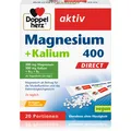 Produktbild: Doppelherz Magnesium + Kalium 400 Säckchen trägt zur normalen Funktion des Nervensystems bei 20 St.