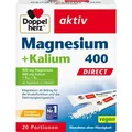 Produktbild: DOPPELHERZ Magnesium+Kalium DIRECT Portionsbeutel 20 St