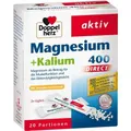Produktbild: DOPPELHERZ Magnesium+Kalium DIRECT Portionsbeutel, 20 St PZN 11101359