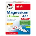 Produktbild: DOPPELHERZ Magnesium+Kalium DIRECT Portionsbeutel 20 St