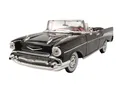 Produktbild: Motormax Modellauto Chevrolet Bel Air Convertible 1957 schwarz James Bond 007 Dr. No, Maßstab 1:18