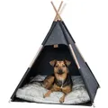 Produktbild: TRIXIE Tierhöhle Hundehöhle Tipi grau 70 cm x 70 cm x 70 cm