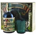 Produktbild: Don Papa Baroko Rum Geschenkset mit Glas 40% Vol. 0,7 Ltr. Flasche