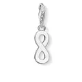 Produktbild: Thomas Sabo Damen Charm-Anhänger Unendlichkeit Infinity Charm Club 925 Sterling Silber 1134-001-12