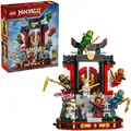 Produktbild: Lego Ninjago 71866 Display zum 15-jährigen Jubiläum mit Ninja-Fig