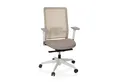 Produktbild: hjh OFFICE Drehstuhl Profi Bürostuhl PURE WHITE Stoff / Netzstoff (1 St), Ergonomischer Chefsessel, Schreibtischstuhl höhenverstellbar