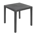 Produktbild: Bistrotisch KING anthrazit Bistro Tisch Gartentisch Garten outdoor eckig neu