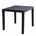 Produktbild: PROGARDEN Bistro-Tisch King 79 x 79 cm anthrazit Gestell aus Kunststoff in an...