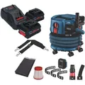 Produktbild: Bosch Gas 18v-12 Mc Professional Akku Staubsauger Biturbo Brushless + 2x Procore Akku 8,0 Ah + Schnellladegerät + Zubehör