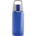 Produktbild: SIGG VIVA ONE Blue Kinder Trinkflasche (0.5 L), schadstofffreie Kinderflasche mit auslaufsicherem Deckel, einhändig bedienbare Sporttrinkflasche, 8629.20, Blau