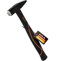 Produktbild: PICARD Schlosserhammer BlackTec FS Nr. 327 500g | Ergonomischer 3-Komponenten-Stiel | Schwingungsarm | Spezialstahl | DIN 1041 | Profi-Qualität für Schlosser und Klempner | Made in Germany seit 1857