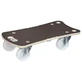 Produktbild: WAGNER Transportroller Transporthilfe I Schichtholz mit Grip 57,5 x 29 x 13,5 cm, Tragkraft 400 kg I Möbelroller für Umzüge I Lastenroller Umzugsroller I Rollbrett mit Tragegriff I FSC® I Made in DE