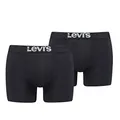 Produktbild: Levi's Herren Solid basale boksershorts Boxer Shorts, Jet Black, XL EU