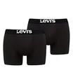 Produktbild: Levi´s Herren Solid Basic Boxershorts Unterwäsche im 2er Pack (Black, XL)