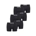 Produktbild: Levi's Herren Boxershorts 6er Pack - Solid Basic Boxer Brief - 905001001 (Schwarz, XL)