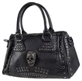 Produktbild: Einkaufszauber Bowlingtasche Bowlingbag Skull Totenkopf 3D Elegant - Handtasche (mit Schultergurt), Totenkopf in 3D