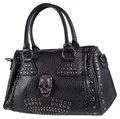 Produktbild: Bowlingbag Skull Totenkopf 3D Elegant - Handtasche Gotik Punk Nieten