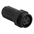 Produktbild: MULTIPIN-BUCHSE - 3-POLIG - WASSERDICHT