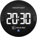 Produktbild: OOONO Elektronische Parkscheibe »P-Disc No.2 dark« schwarz