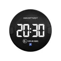Produktbild: OOONO® P-Disc N°2 dark - Elektronische Parkscheibe mit Zulassung fürs Auto-vo...