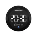 Produktbild: OOONO P-DISC NO2 - Elektronische Parkscheibe mit Zulassung fürs Auto - dunkel
