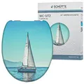 Produktbild: Schütte WC-Sitz  Sailing Duroplast mit Absenkautomatik