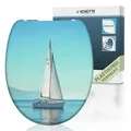 Produktbild: Duroplast WC-Sitz SAILING, mit Absenkautomatik
