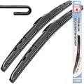 Produktbild: Recambo Hybrid Scheibenwischer kompatibel für Ford KA II | Typ RU8 | BJ 09/2008-10/2010-600mm 350mm - Premium Qualität Wischerblätter Set - RECAMBO