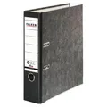 Produktbild: FALKEN Recycling Ordner schwarz marmoriert Karton 8,0 cm DIN A4, 1 St.