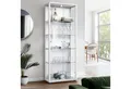 Produktbild: K-Möbel Glasvitrine C1019 (Glasvitrine (176x67x33 cm) mit 2 Glastüren) Glasvitrine Stehend
