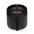 Produktbild: Princess Cyclone Vision Airfryer 5L – mit Sichtfenster – spülmaschinenfeste Teile – Antihaftbeschichtung – 8 voreingestellte Kochprogramme – 1500 W – 01.182270.01.001