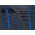 Produktbild: BGS 4089-1 Werkstattwageneinlage 3/3, leer für Art. 4089 Chrom-Vanadium-Stahl