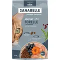Produktbild: Sanabelle Katzen-Trockenfutter Adult mit Forelle & Blaubeeren 8 kg