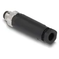 Produktbild: Delock M8 Steckverbinder A-kodiert 3 Pin Stecker zur Montage mit Schraubanschluss (60529)