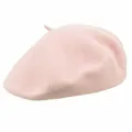 Produktbild: MELEGARI Baskenmütze für Damen | 100% Wolle | Margie Beret | Made in EU, Rosa 375, One size