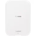 Produktbild: Canon Zoemini 2 Fotodrucker, weiß und silber, bis 5 x 7,5 cm, für Smartphone, mit Bluetooth, inkl. Fotopapier
